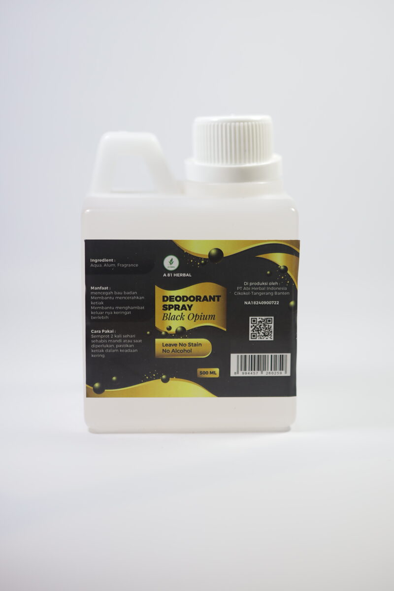 Deodorant Refill 500ml Black Opium
