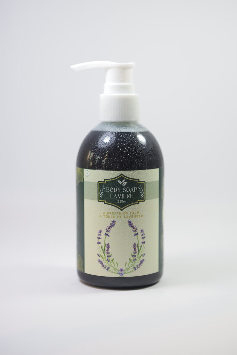 Body Soap Laviere tampak depan