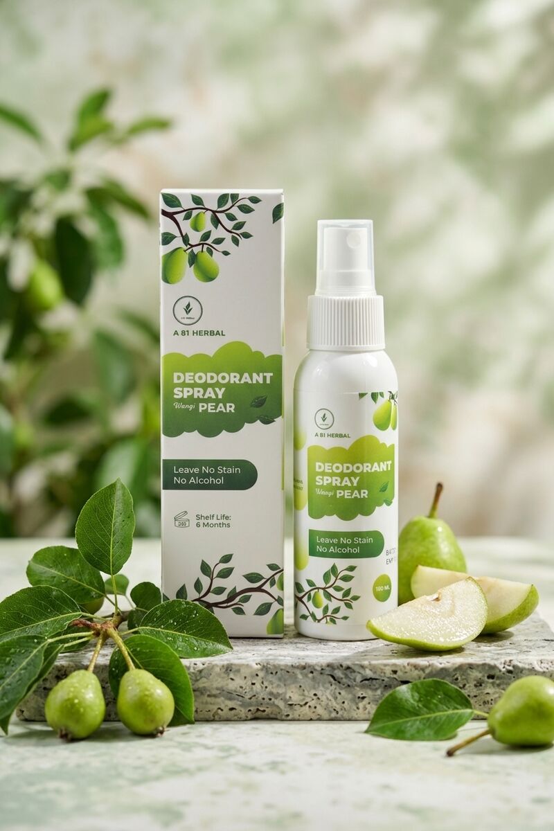 Natural Herbal Deodorant Spray — PT Abi Herbal Indonesia